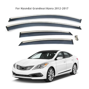 Подходит для Hyundai Grandeur/Azera 2012-2017, защита от дождя и блеска, защита от дождя, окна автомобиля, брови