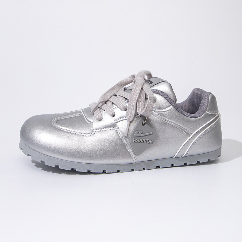 Zapatos de entrenamiento alemán de cabeza redonda con suela suave, zapatos de ballet de alta calidad, zapatos simples y cómodos con suela plana para mujeres