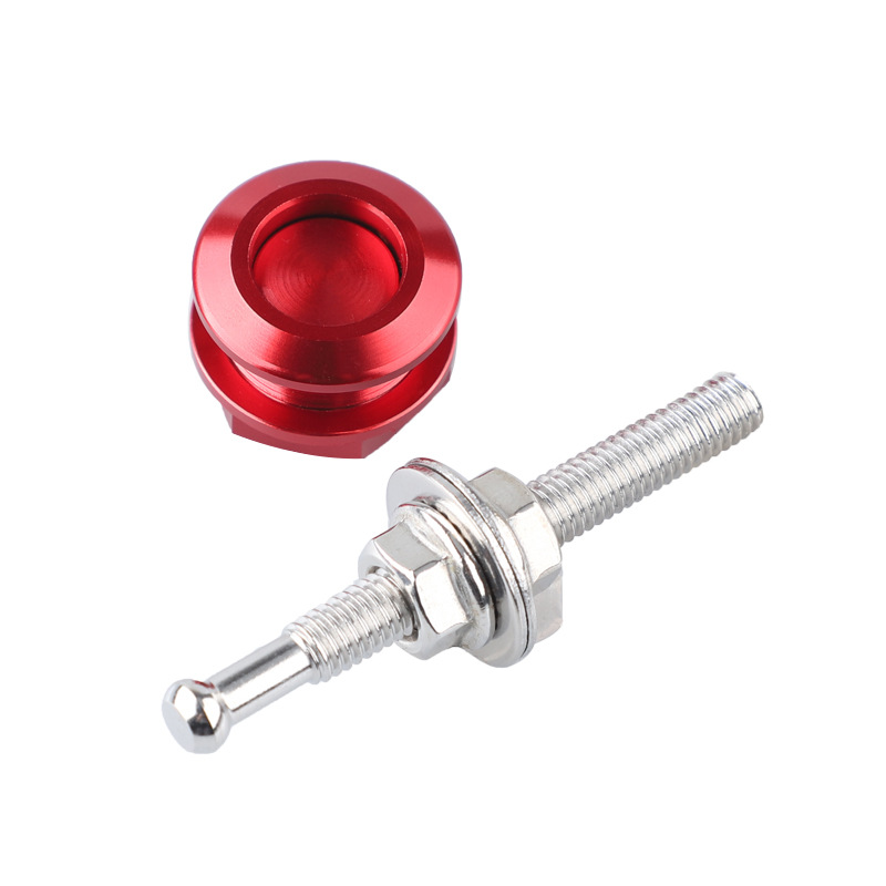 Car modified racing mini long short machine cover lock 21mm quick release button type bumper hood surround