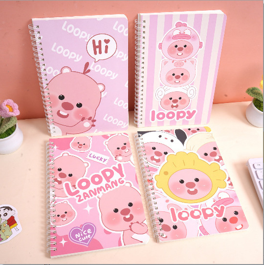 Jade Gui perro A5 bobina cuaderno de dibujos animados cuaderno lindo cuaderno de cuaderno Melody cuaderno de cuaderno del estudiante