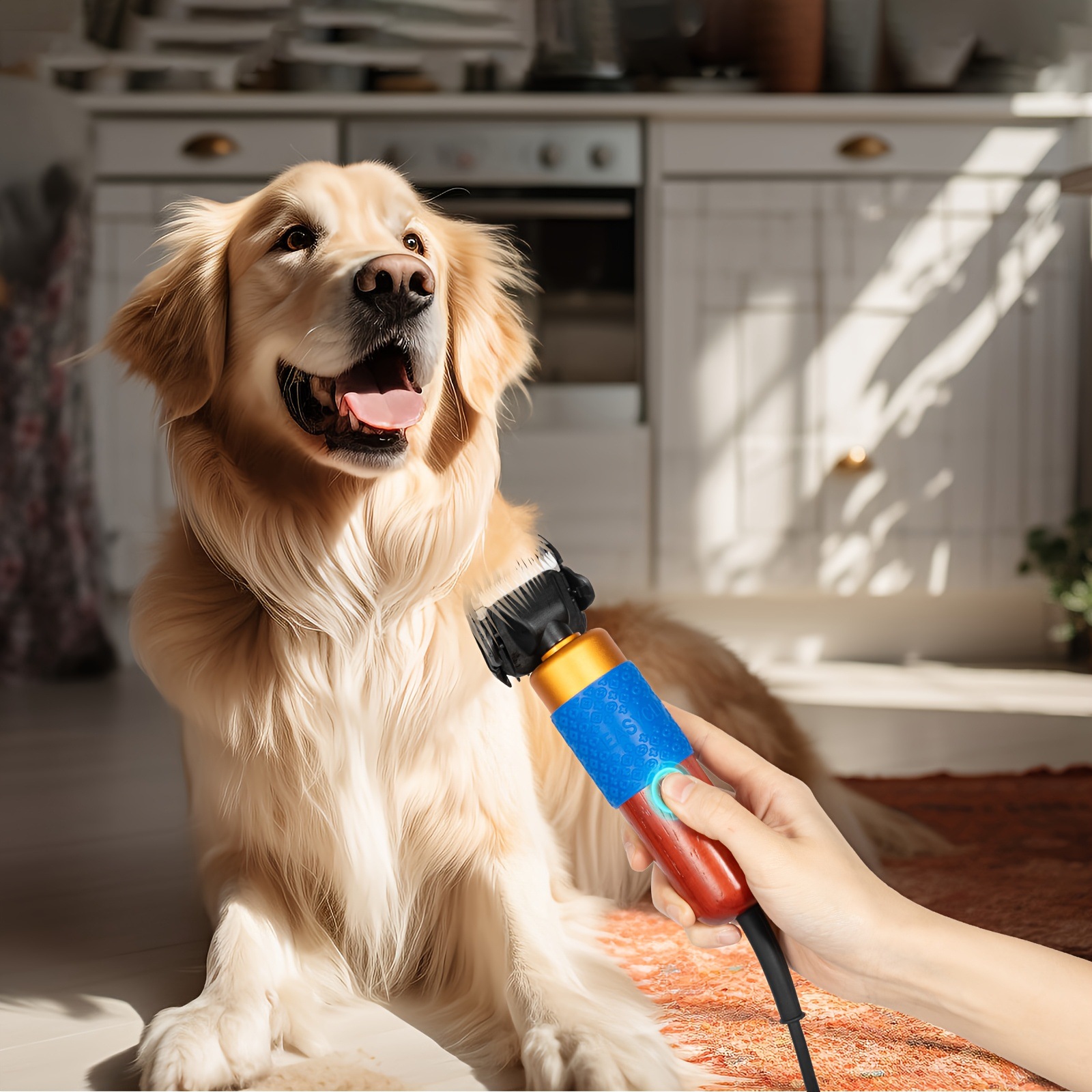 2025新款跨境代发200W电动剪羊毛剪10英尺剪羊毛剪（带夹钳