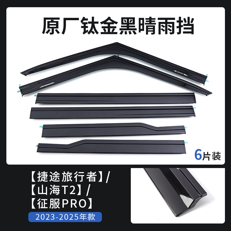 Adecuado para Jietu Traveler Shanhai T2 T1 Freedom Modificación del reflector de la parte superior del automóvil Accesorios de bloque de arena y grava