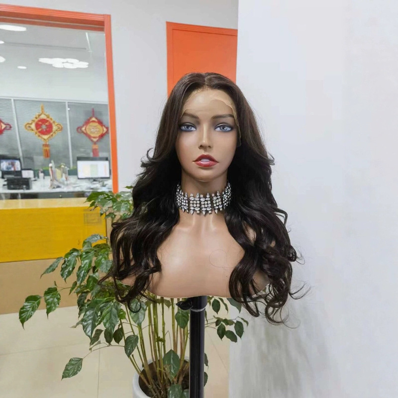 Cross-Border New Aliexpress Wish Hot-Selling European and American Wigs Real Hair Big Waves Wholesale Cross-Border New Aliexpress Wish Hot-Selling European and American Wigs Real Hair Big Waves Wholesale