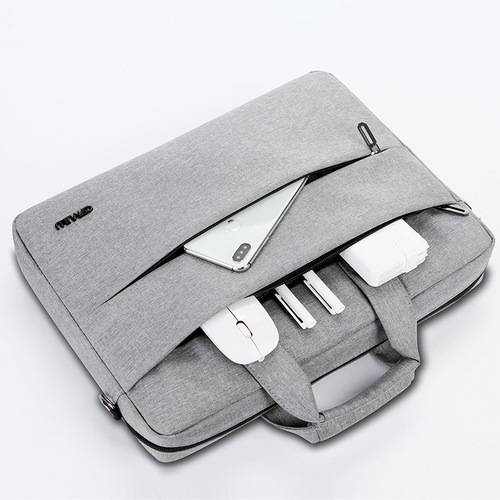 Laptop bag suitable for Huawei, Apple, Dell, ASUS, Honor, single-shoulder and hand-held executive bag, dropshipping