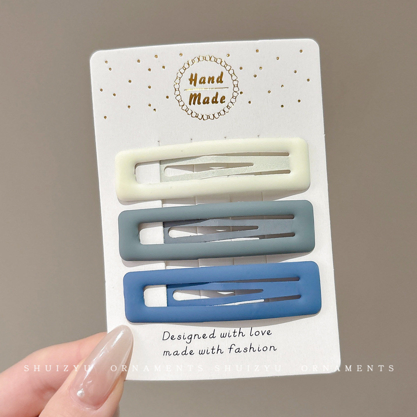 Broches para Cabello BB con Estrella de Cinco Puntas Aleación para Mujeres