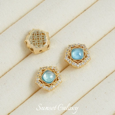Zərgərlik ara hissələri – Material Accessories - gold-pentagon-one
