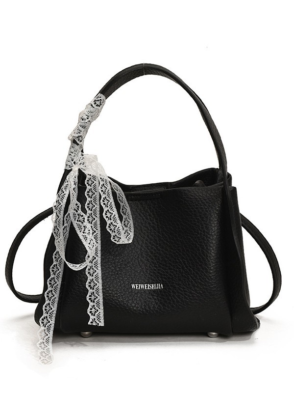 Bolsa de cubo de nicho de alto nivel, mujer 2026 nuevo lichi, nicho de moda coreano, bolso de mochila versátil image 6