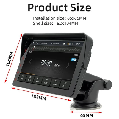 Touch Screen, Car display