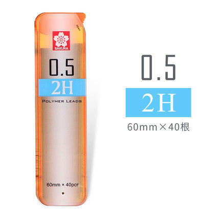 Minas para Portaminas 0.3/0.5/0.7/0.9mm Grafito Resistente a Roturas para Dibujo y Escritura