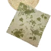 Peony Coral Velvet Rag