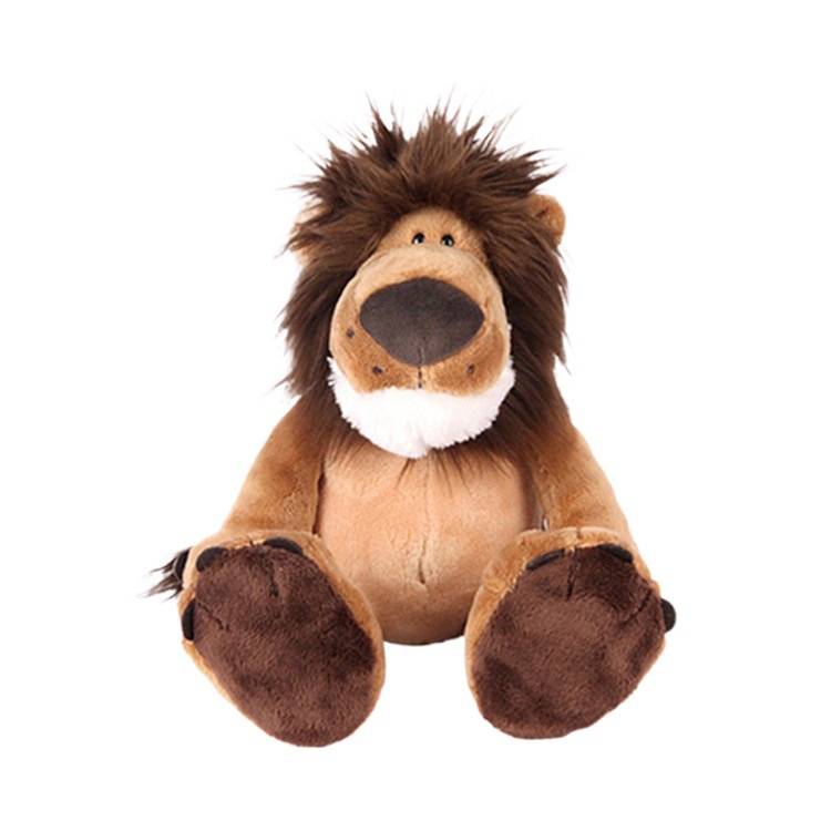 Grandes animales del bosque juguetes de peluche león elefante ciervo mono tigre muñeca de regalo fábrica al por mayor