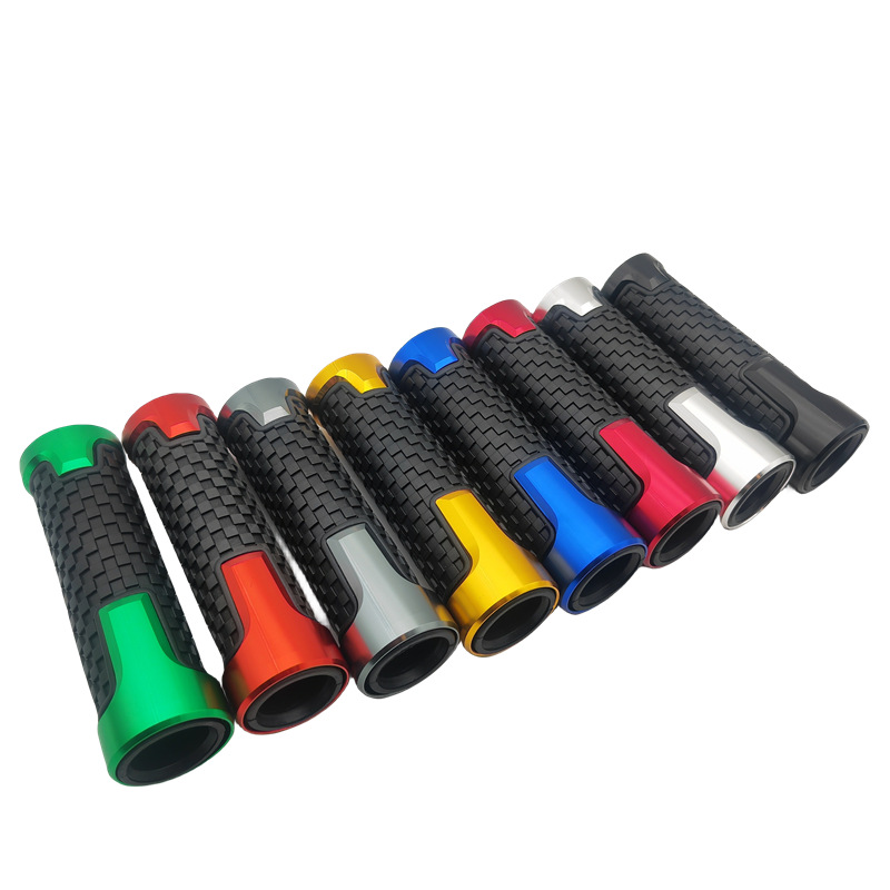 Motorcycle Handlebar Cover Cnc Modified Handlebar Rubber Cover 22mm Handlebar Universal Handlebar Rubber Cross-Border Factory Direct Supply