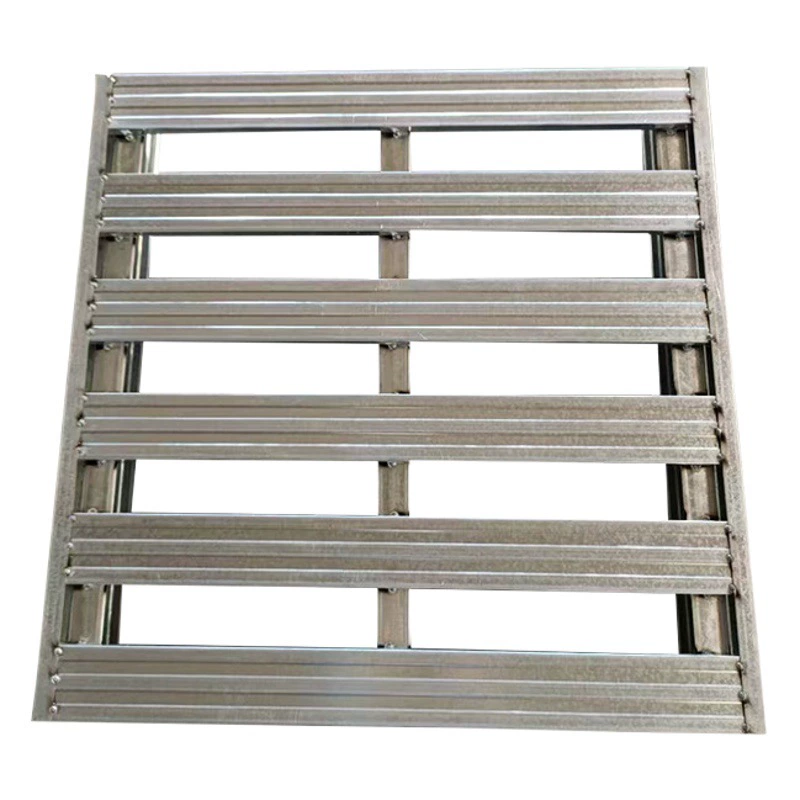 Фабрика оптовая продажа тяжелых товаров для хранения квадратный стальной поддон логистическая площадка вилочный погрузчик склад Оборачиваемость карты доска