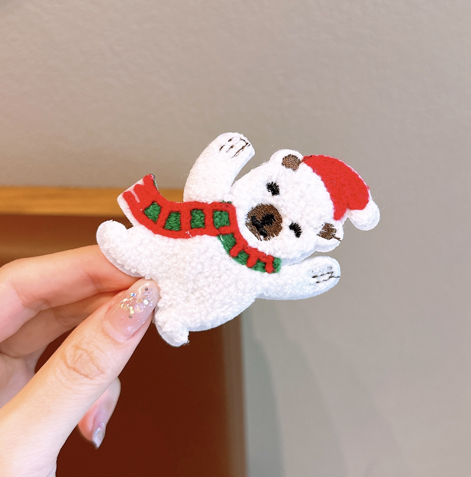 2024 niños navidad pinas de pelo dibujos animados adorables árbol de Papá Noel sombrero muñeco de nieve adornamientos de cabello otoño invierno sombrero