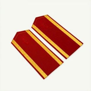 Student military training epaulet red epaulet school student epaulet camouflage clothing epaulet military training clothing