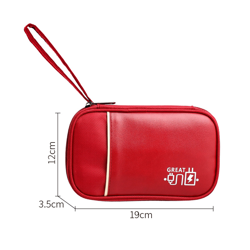 Bolsa organizadora digital 3C de gran capacidad para móvil power bank y cables ideal para viaje y cross border image 27
