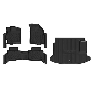 All-Weather 3D Carbon Fiber Pattern | Universal Foot Pad