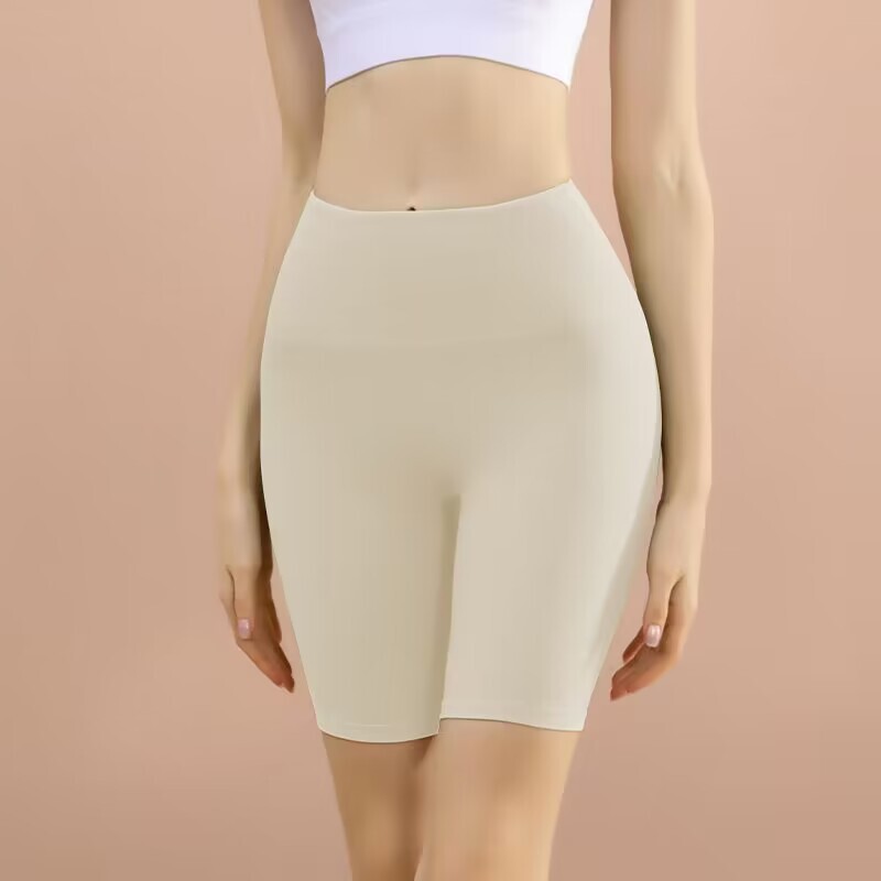 No Embarrassment Line Yoga Shorts Women's Thin Five-point Pants Tight Fitness Pants High Waist Hip-lifting Sports Running Pants