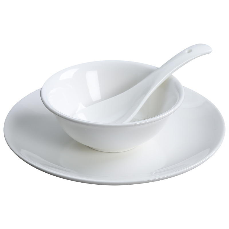 Tableware for hotel, ceramic set for living room, spoon