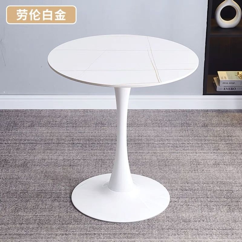 小圆桌子北欧家用阳台卧室床边茶几商务会客接待洽谈奶茶店餐桌椅|undefined