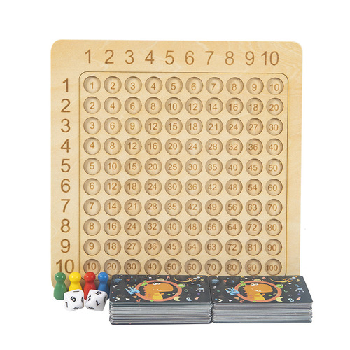 Amazon's best-selling 99 multiplication table children's early education puzzle nine-nine multiplication table primary school students' nine-nine multiplication board