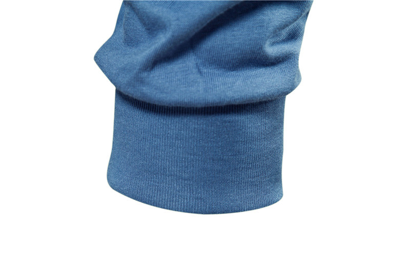 T-shirt in puro cotone con strato interno da uomo a maniche lunghe in tinta unita a maniche lunghe alla moda autunno nuovo_voghion.com