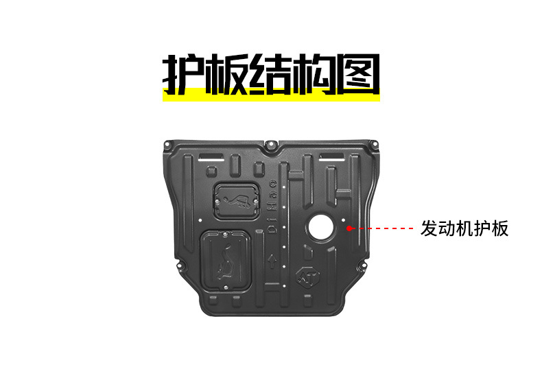 22-25 Geely Fourth Generation Emgrand Engine Lower Guard Plate Chassis Guard Armor 4Th Generation 2025 Special Modification