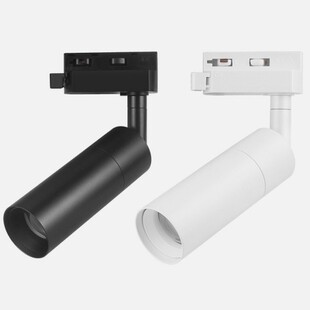 Track Spotlight Professional Museum Art Gallery Exhibition Track Light Zoom Anti-Glare Dimmable Exhibition Light Rail