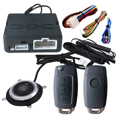 Car anti-theft device | Remote Control Remote Start - pke-starts-without-flashing-light-with-q24-remote-control