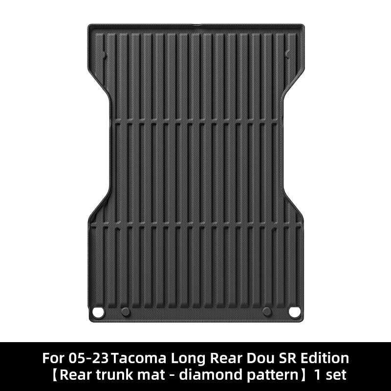 Mats TPE | Toyota Modelə uyğun ayaqaltı - 05-23-toyota-tacoma-long-bed-sr-version-6-inch-diamond-pattern