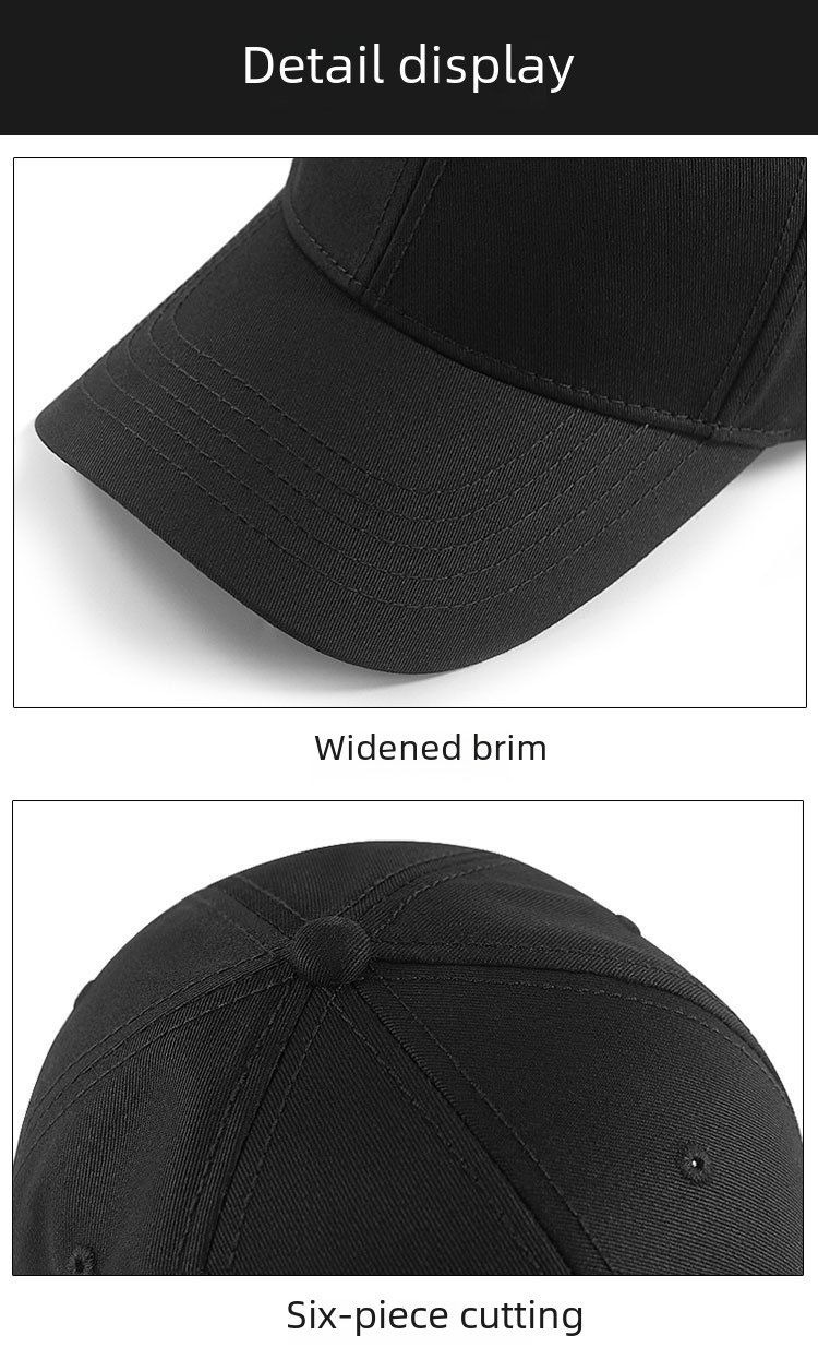 Baseball Cap For Men Summer Light Breathable Large Head Size Hat_voghion.com