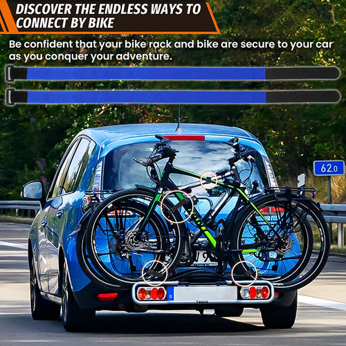 Bicycle wheel fixing strap, heavy-duty strap, nylon storage wheel anti-skid rope, bicycle anti-skid gel strap