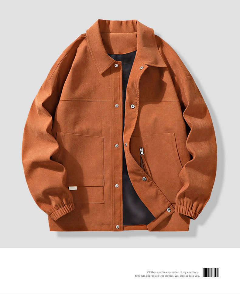 Nouvelle chemise à revers automne et hiver mince hommes adolescents, marques tendance, veste de couple pour hommes_voghion.com