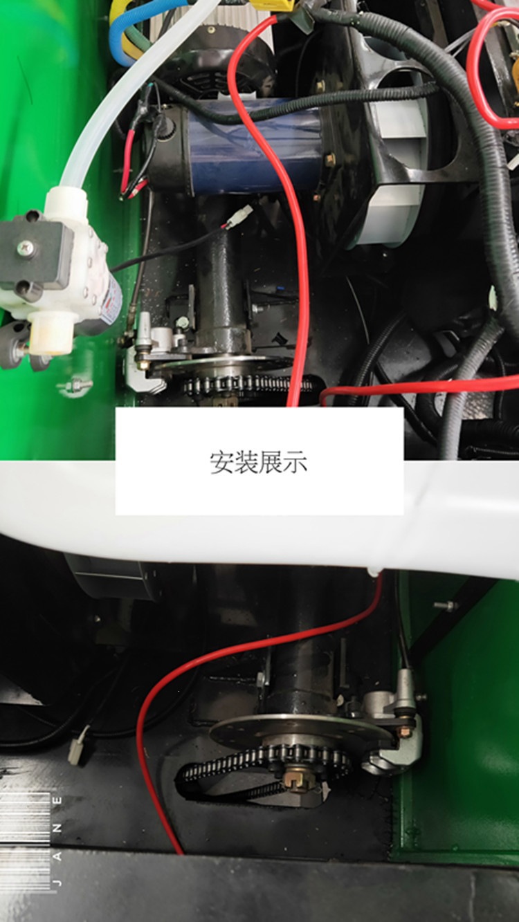 Jelante Sweeper Rear Axle Assembly Sdc001 Electric Vehicle Axle Processing and Customization Cross-Border Supply