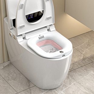 Folding Electric Bidet for Women, Private Parts for Pregnant Women, Postpartum Hemorrhoids Toilet, Smart Butt Washing