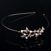 Metal hair accessory, headband from pearl for bride, European style, french style, simple and elegant design, Amazon