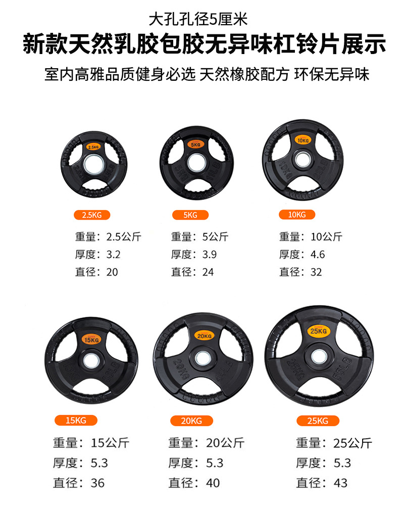 杠铃片哑铃片健身器材