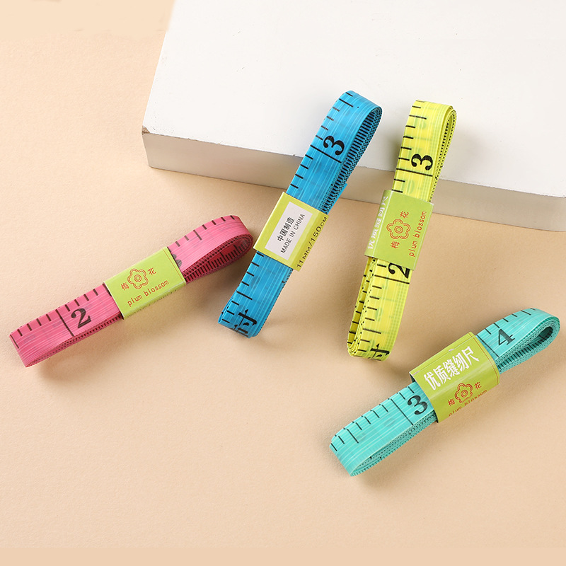 塑料软皮尺量胸围软尺腰围尺子小皮尺量衣米尺三围尺网商礼品