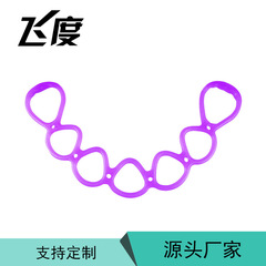 Resistance bands, shoulder-opening, back-stretching, elastic bands, yoga stretching straps, silicone jelly resistance bands, fitness body shaping