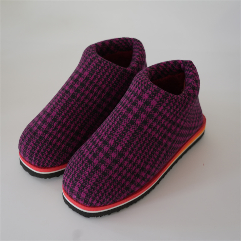 5 번 보라색 큰 격자 무늬