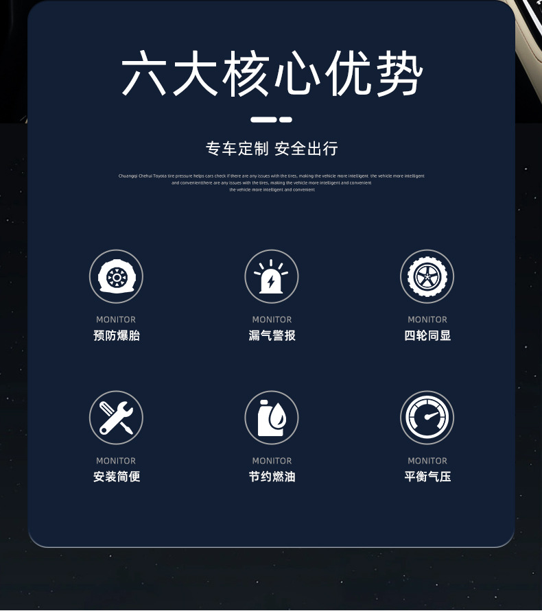 Suitable for Lexus NX200 tire pressure monitoring nx300hIS tire pressure detection original car instrument display modification