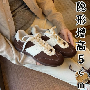 Su Yinyin Huizhou Women's Shoes with Hidden Height Increase, Korean Style Versatile Sports Casual Sneakers for Women