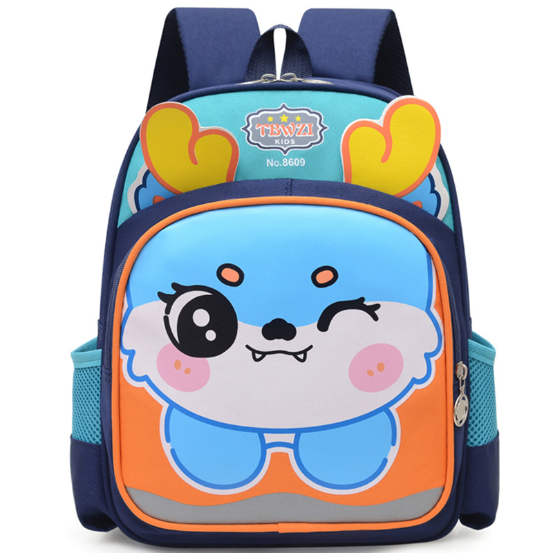 Bolsa infantil preescolar respirada de dibujos animados para niños pequeños bolsas escolares de jardín de infantes nuevas bolsas de niñas pequeñas de clase media y grande