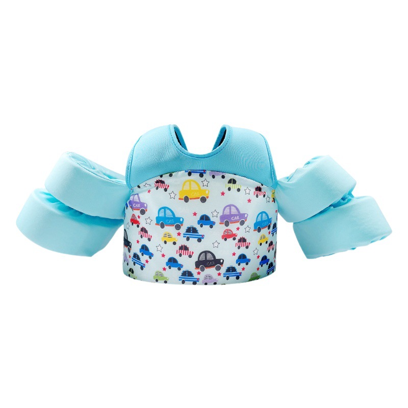 Cross-Border New Model Swimming Life Jacket Children's Arm Rings Water Sleeves Outdoor Water Sports Training Equipment Children's Buoyancy Aid