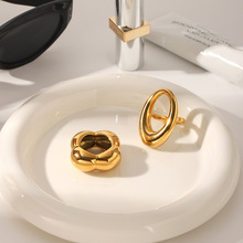 ŷ��ŷ����Ʒ18K����ֿ��Ž�ָ�߼���INS�����Ѹ�rings����Ů