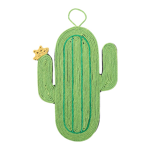 Creative cat scratching mat, cactus cat scratching board, claw grinding, no crumb protection, sofa sisal mat, pet toy wholesale