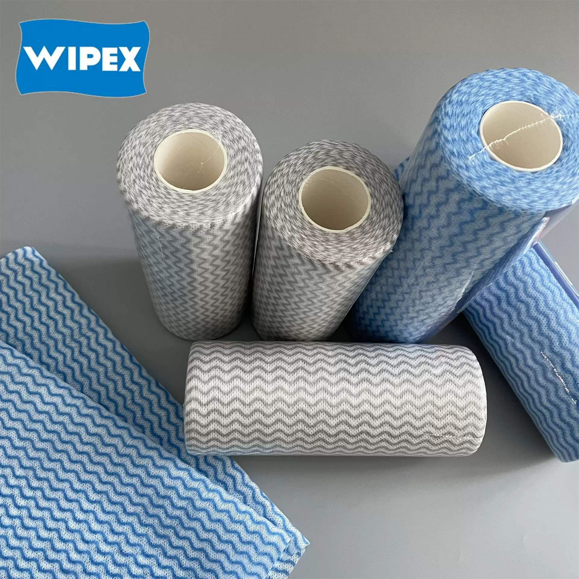 跨境彩色条纹一次性厨房抹布吸水防油加厚无纺布洗碗布懒人抹布