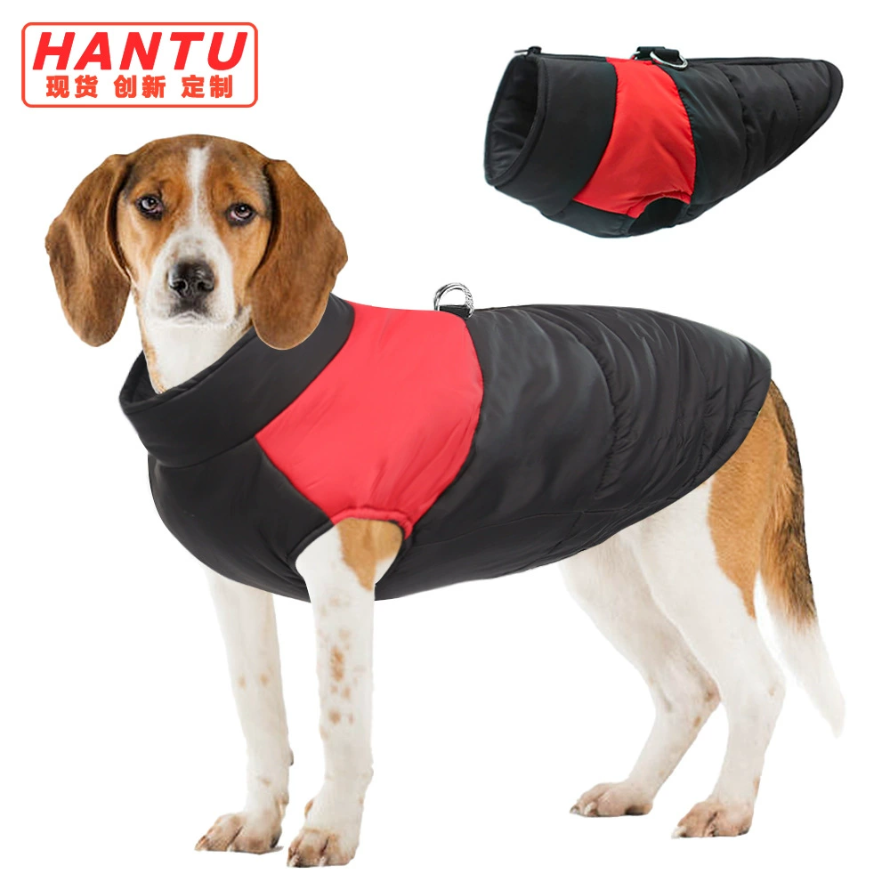 Новый домашнее животное одежда зима теплая одежда любимчика золотистый ретривер большая собака хлопок-мягкая одежда можно вытащить Одежда для собак оптом