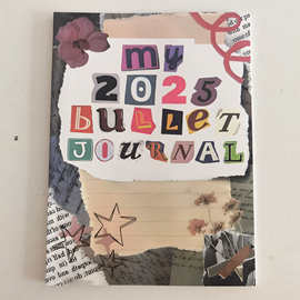 跨境热销记事本 my 2025 bullet journal 情绪记录本生活记事本