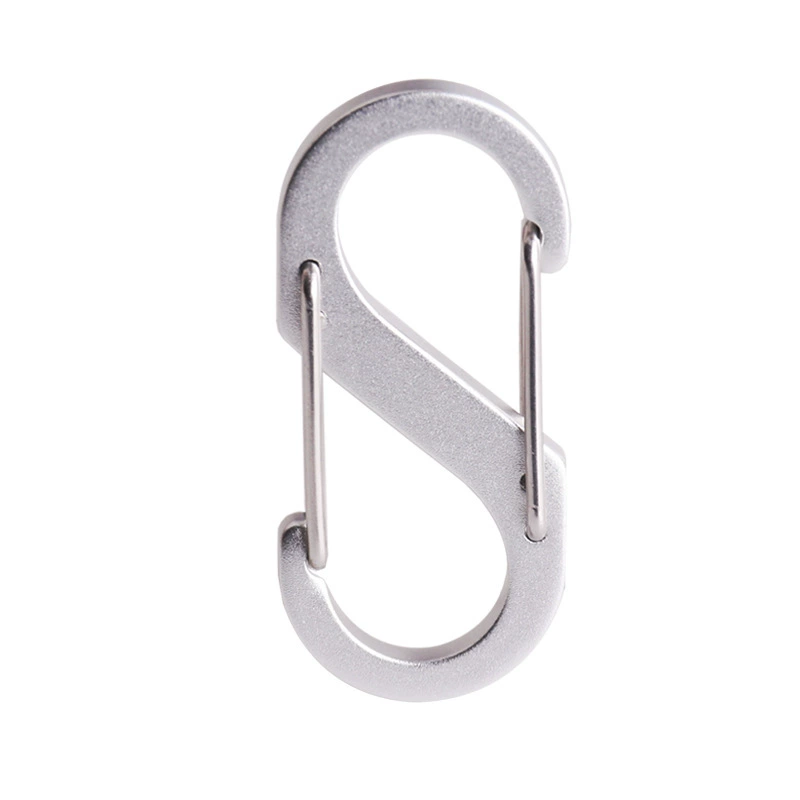Bidirectional wire spring 8-character hook carousel buckle из алюминиевого сплава S-образной формы GeneTac No. 2